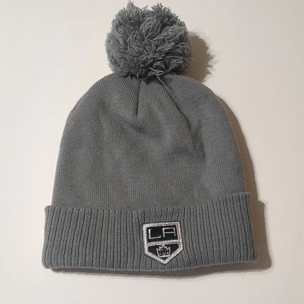 LA Kings ADIDAS Knit Beanie Men's one size